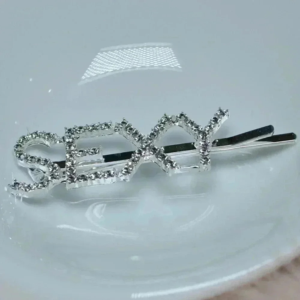 Text Hair pin - Picture 3 of 3